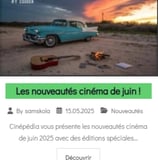nouveautés juin cinépédia