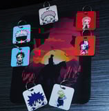 Llaveros y Mousepad con diseños de Anime