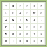 Forest word search 
