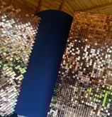 Square and Scalloped Sequin Wall Panels