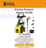 Karcher Pressure Washer -37% Off Now $143.99 Only on amazon!