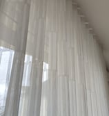 Tête de rideau wave tissu Anis Ado