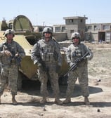 Destroyed BDRM, Afghanistan, 2008