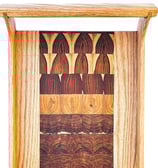 Serving Tray, Decorative Serving, Trays & Platters (Hardwood, Large)