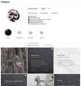 a website page with a large screen displaying a website page