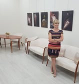 FADO SERIES//Sold /Private property,  middle three/Snapshot at the exhibition