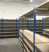 Light Duty Shelving in Stockroom