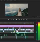 Editing a travel vlog in Premiere Pro