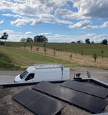 Installation de panneaux photovoltaïques réalisée par la société ALSUN ENERGY