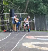 Bluegrass concert at Crescent Hills park