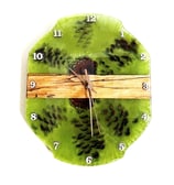 13''Modern Epoxy and Wood Wall Clock, Wooden and Epoxy Clock for Wall, Epoxy Wall Clock, Wooden Wall