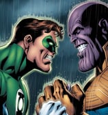 green lantern vs thanos
