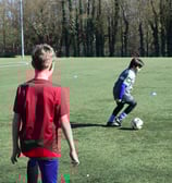dribbeltraining voetbal voor kinderen in Ekeren