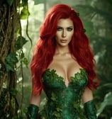 kim kardashian as poison ivy