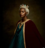 an image of a black queen