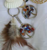 Tree of life keychains