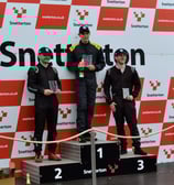 1st place on podium at Snetterton in OT Coupe Cup