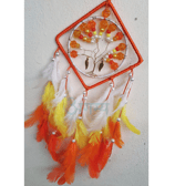agamya orange tree of life dreamcatcher