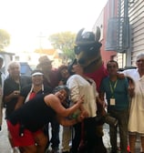 a group of people posing for a picture
