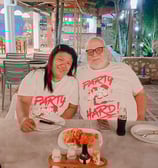 party hard, Austrian - Filipino couple