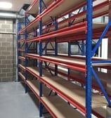 Stockroom with Longspan Shelving