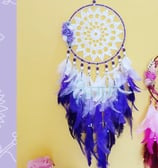 agamya violet gradient dreamcatcher