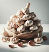 Garlic for international export from India