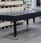 a nitrided welding table