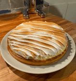 tarte au citron meringuée