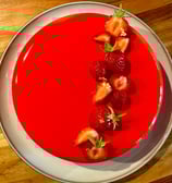 entremet vanille fraise