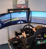 Nathan Williams Racing on a Sim Rig