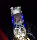 Boat in the north sea