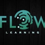 a logo for flow learning