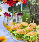 Apéritifs burger mini burger mariage événements traiteur