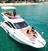 yate azimut 38 en renta cabo san lucas blanco