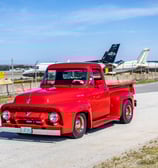 1954 Ford F-100 Pickup Truck at Aviation Museum of New Hampshire Classic Car Show
