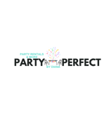 party table and chairs Party Perfect by diana logo