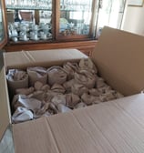 Embalagem de mudança