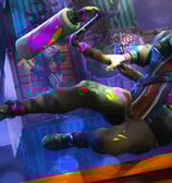 Fortnite game screenshot from: https://wallhaven.cc/w/ym55pl