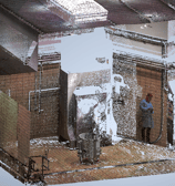 Escaneo 3D de sala de mezclas