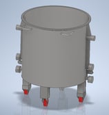 Artesa modelada a partir de escaneo 3D
