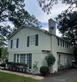 esidential exterior house painting project completed by Garnet Painting & Remodeling in Douglas, GA.