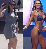 Transformation physique pour une compétition de bodybuilding en catégorie bikini