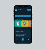 Screenshot de l'application StoryTime