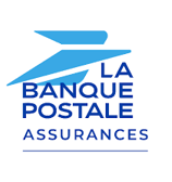 Logo de la Banque Postale Assurance avec qui nous sommes partenaire et garage argréé