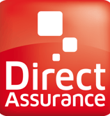 Logo de Direct Assurance avec qui nous sommes partenaire et garage agrée