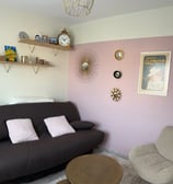 Chambre d'amis rose