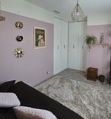 Chambre d'amis rose