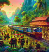 True Story: The Army Train at Railway Station