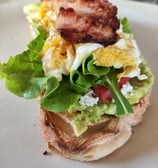Sunset Drift tavern , in Ksamil Albania , breakfast